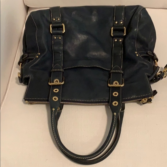 Michael Kors Navy Handbag - Picture 9 of 12